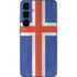 Iceland Flag Distressed Galaxy S25 Skin